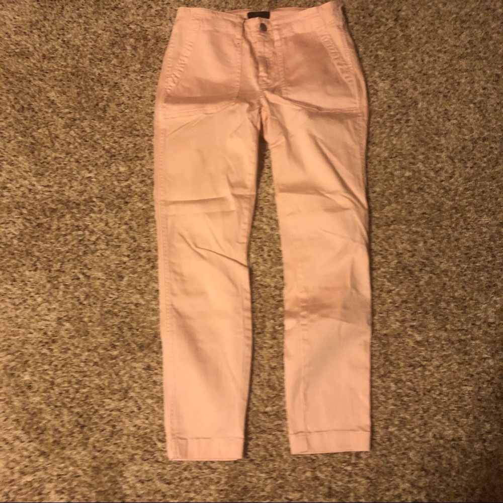 J. Crew light pink jeans 💜